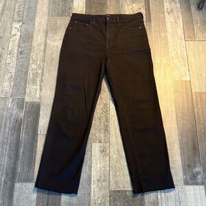 J. Crew Women's Straight Leg Jeans - Black